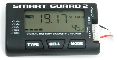 T2M Smart Guard 2 Akkutester T1229 für LiPo + LiFe + NiMH