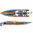Traxxas SPARTAN orange 2.4GHz TRX57076-4-ORNG-COMBO + 2 Akkus 5000 mAh 3S Lipo + EinzelLadegerät Set