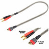 REVTEC GF-1207-030 Ladekabel T-Plug Din Stecker 14AWG Silikon Kabel 40cm