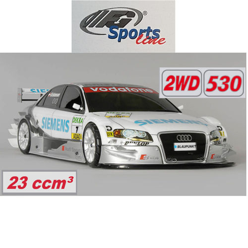 FG Modellsport 1:5 Sportsline 2WD 530 Chassis 23ccm³  Audi A4 DTM Siemens
