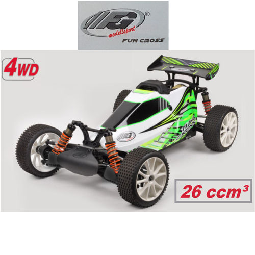 FG Modellsport 1:6 Fun Cross 4WD 26ccm³ Off Road Buggy