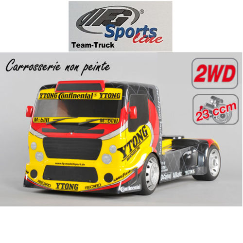 FG Modellsport 1:5 Sportsline 530 2WD Zenoah 23ccm³ Team-Truck unlackiert