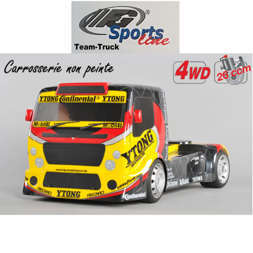 FG Modellsport 1:5 Sportsline 530 4WD 26 ccm³ Team-Truck unlackiert