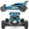 TRAXXAS Bandit TRX24054-1-BLU 2WD blau 2,4 GHZ mit Akku und 12 Volt Ladegerät