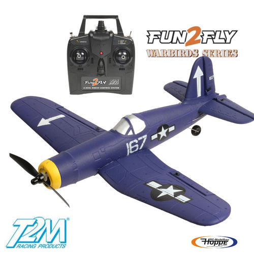 T2m T4523 US Navy Fighter WARBIRDS SERIES 6-Achs Gyro 2,4 GHZ Ready-To-Fly Top